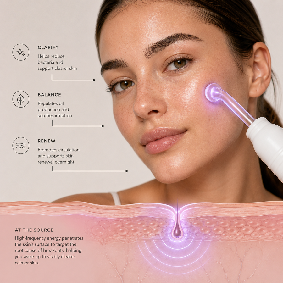 Clear skin starts at the source.